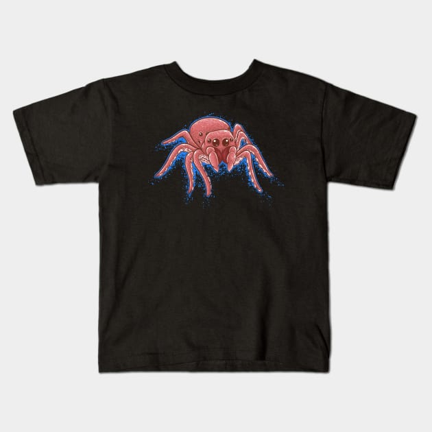 octopuspider Kids T-Shirt by opoyostudio